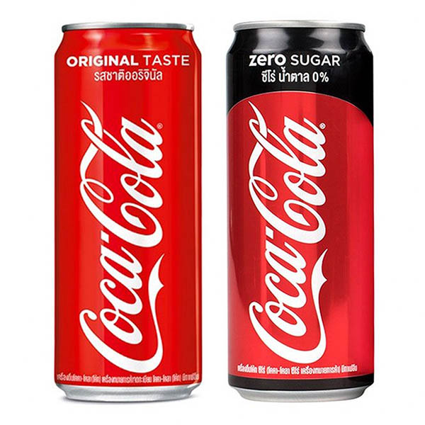 น้ำอัดลมกระป๋อง 325ml.